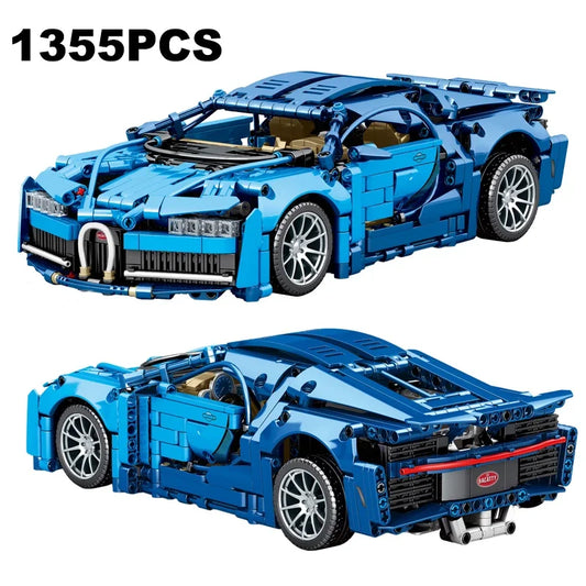 Technical Bugatti Building Blocks