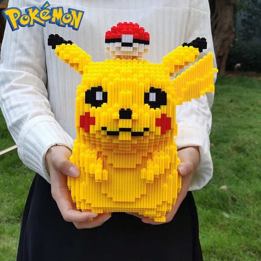 5210pcs Pokemon Pikachu Model