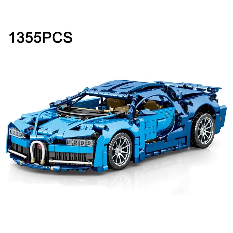 Technical Bugatti Building Blocks