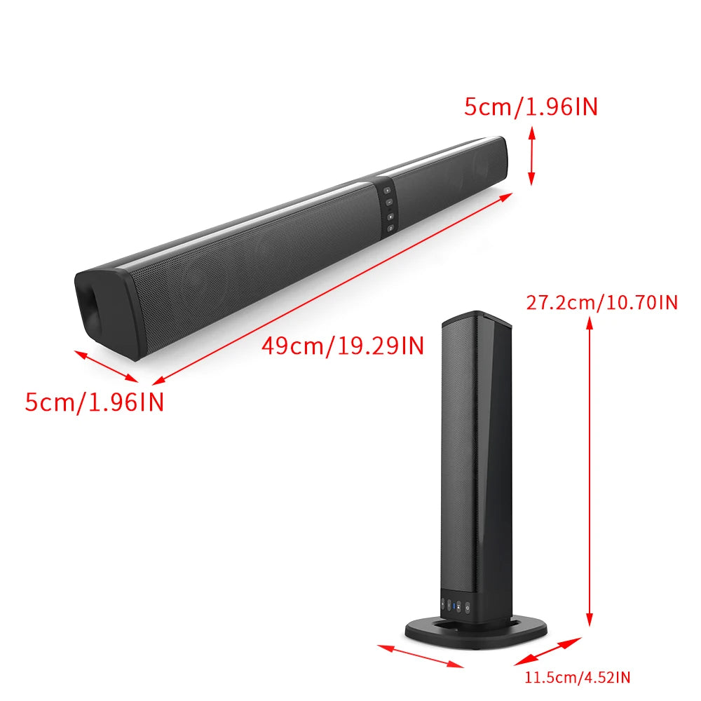 Powerful Soundbar and Home Theater System