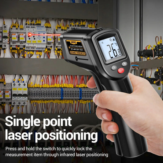 Infrared Thermometer Hygrometer for Temperature and Humidity Levels