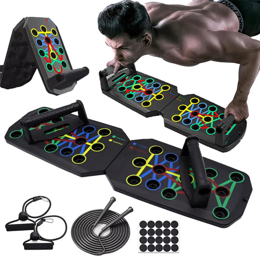 Push-up Board Set, Portable and Multifunctional