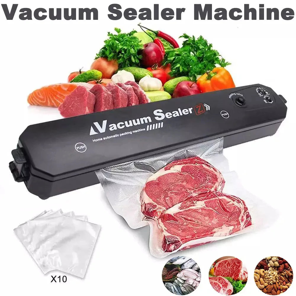 Portable home vacuum sealer